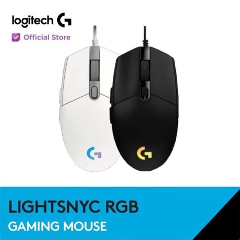 Promo Logitech G102 Prodigy Gaming Mouse Putih Putih Diskon 36 Di