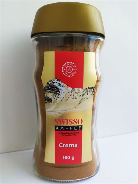 Купить Кофе растворимый Крема Swisso Crema 160г Германия, цена 95.95 ...