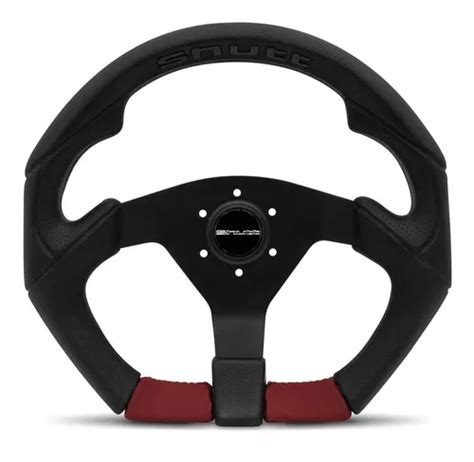 Volante Esportivo Shutt Universal S R Preto E Vermelho Parcelamento