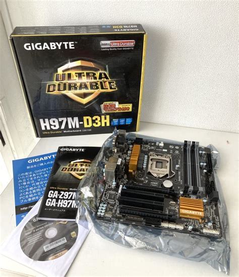 Yahoo オークション GIGABYTE GA H97M D3H マザーボード intel H97 L