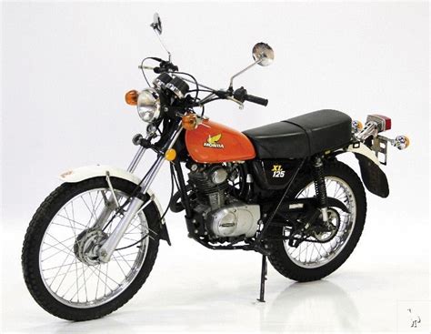 1975 Honda Xl125 On Display At The 2014 Retro Riders Vintage Motorcycle