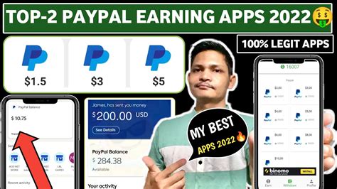 Top 2 Paypal Earning Apps With Live Withdrawal ProofReal Paypal Cash