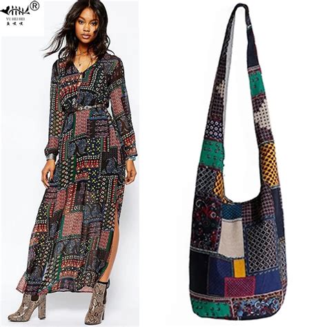 Bolso Vintage Hippy Hippie Bohemio Para Mujer Bandolera De Hombro De