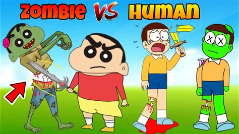 Zombie Nobita Kill Human Shinchan Shinchan And Nobita Game Funny