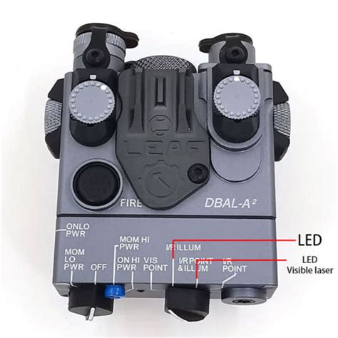 Tactical Dbal A Peq A Ir Visible Lasers White Light Dual Beam Aiming