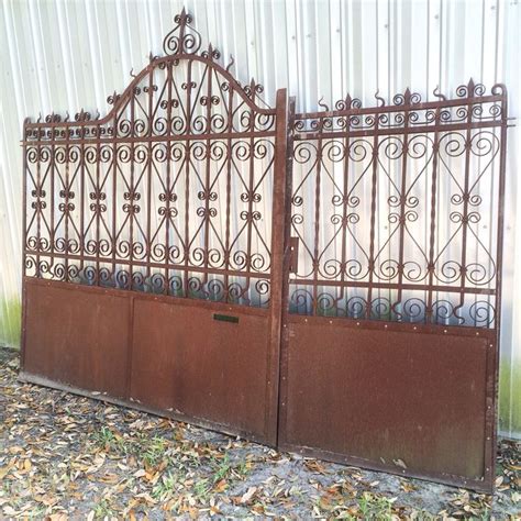 Antique Iron Driveway Gate Fence Gate Design Driveway Gate Unique