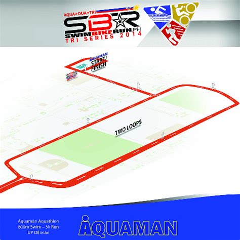 Aquaman Aquathlon 2014 SBR Ph Tri Series Leg 1 Course Maps