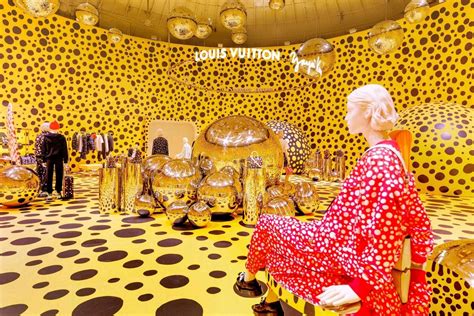 Louis Vuitton X Yayoi Kusama Pop Up In Shanghai Senatus