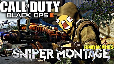 Bo Sniper Montage Feeds Specialist Trickshots Funny Moments Youtube