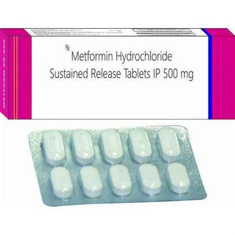 Metformin Hydrochloride Prolonged