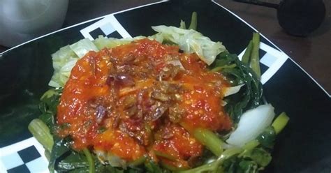 Resep Rujak Lalapan Sambal Tomat Oleh Umi Rama Cookpad