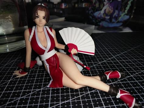 Hot Games Anime Hobby Japan Mai Shiranui Pvc Figure New No Box Toy Cm Picclick Uk