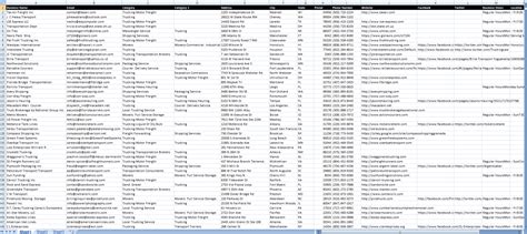 Trucking Database - List of Trucking Companies in United States