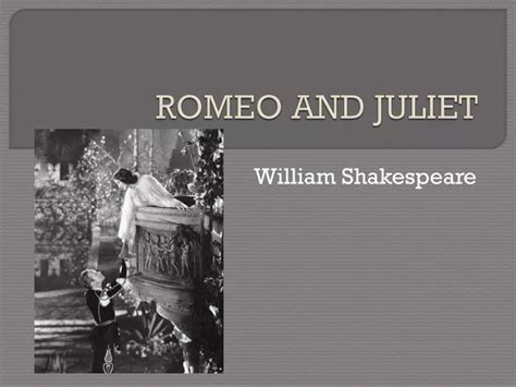 Ppt Romeo And Juliet Powerpoint Presentation Free Download Id 2228023