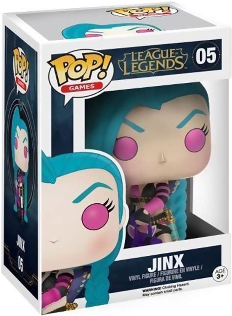 Figurine Pop League of Legends #5 pas chère : Jinx