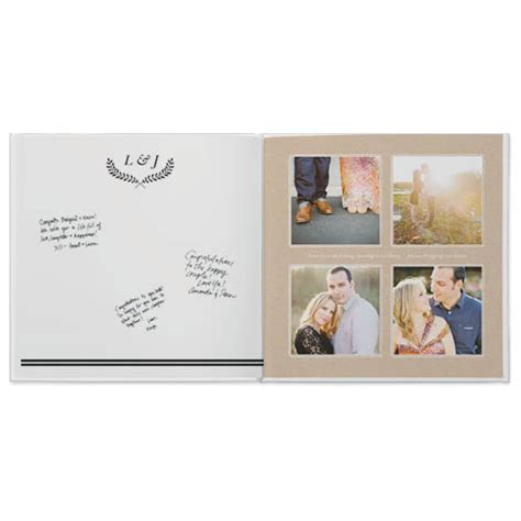 Rustic Wedding Guestbook Photo Book | Shutterfly