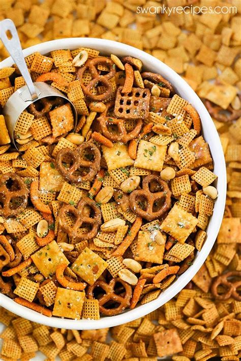 Buffalo Ranch Chex Mix Swanky Recipes