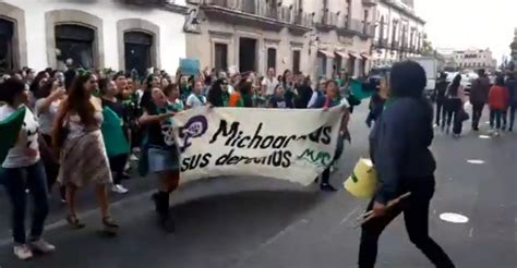 Feministas Michoacanas Van Por Despenalización Total Del Aborto En El