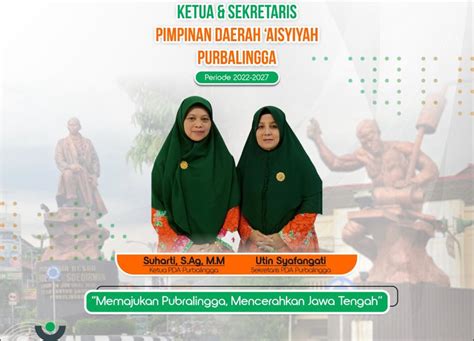 Berakhir Sukses Berikut Ketua Pdm Dan Pda Purbalingga Hasil Musyda