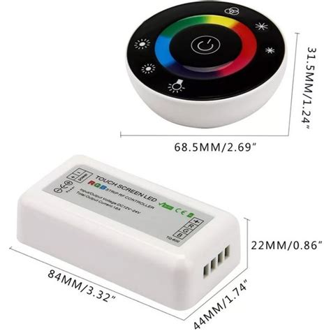 Tawitec Rgb LED Dokunmatik Touch Rf Kumanda Kontrol Fiyatı