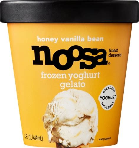 Noosa Honey Vanilla Frozen Yogurt Gelato Fl Oz Kroger