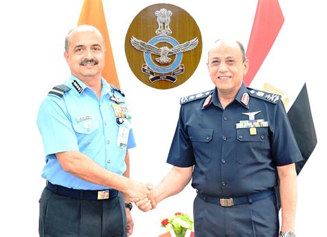 Indian Air Force On Twitter Air Marshal Mohamed Abbas Helmy Md Hashem