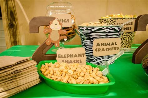 Safari Jungle Birthday Party Ideas Photo 9 Of 48 Jungle Birthday