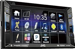 Amazon Jvc Kw V Bt Dvd Cd Usb Receiver Touch Panel Monitor And