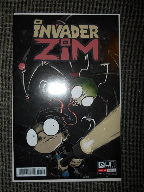 Invader Zim Comic 1 Jhonen Vasquez Rare 2nd Printing Oni