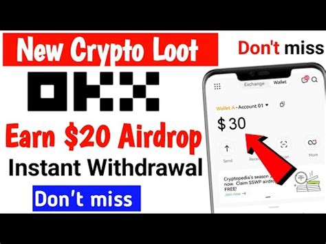 Earn 20 Airdrop New Crypto Loot Okx Wallet Airdrop Suiswap