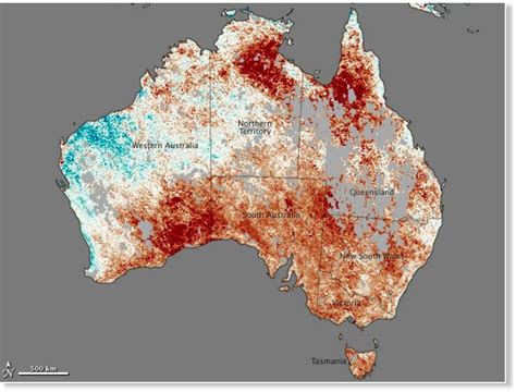 NASA's alarming map of the worst Australian heat wave on record ...