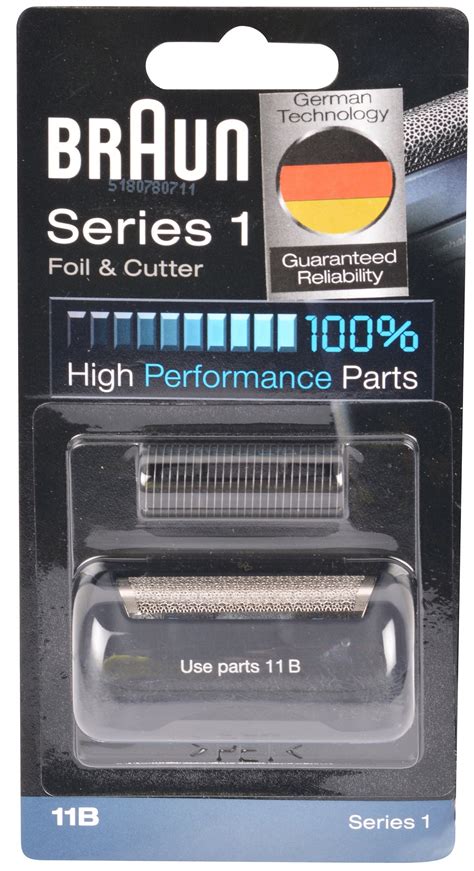 Buy Braun 11b Series 1 Shaver Foil And Cutter Head Replacement Online