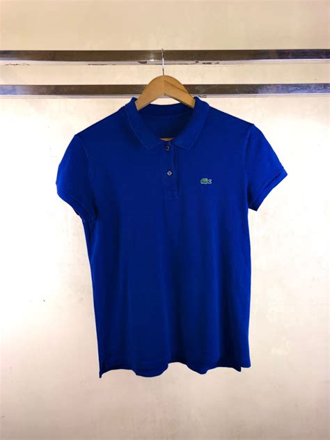 Lacoste Dark Blue Polo Shirt Mens Fashion Tops And Sets Tshirts