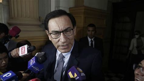 Martín Vizcarra Congreso Aprobó Informe Que Recomienda Acusarlo