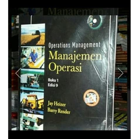 Jual Manajemen Operasi Karangan Jay Heizer Barry Render Edisi Buku