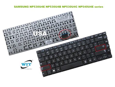 Laptop Keyboard For SAMSUNG NP530U4E NP530U4B NP530U4C NP540U4E Series