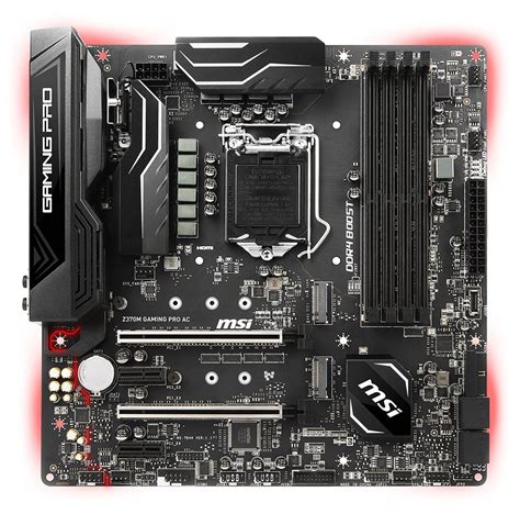 MSI Z370M Gaming Pro AC LGA1151 Intel Z370 Coffee Lake Micro ATX