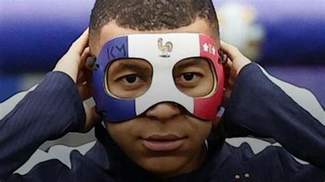 Kylian Mbappé ne pourra pas porter son masque tricolore pendant l Euro