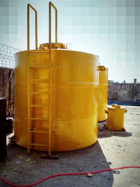 Mm Mm Frp Acid Storage Tank For Chemicals At