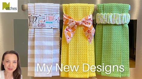 Hanging Tea Towels My New Easier Designs Tea Towels Diy Kitchen