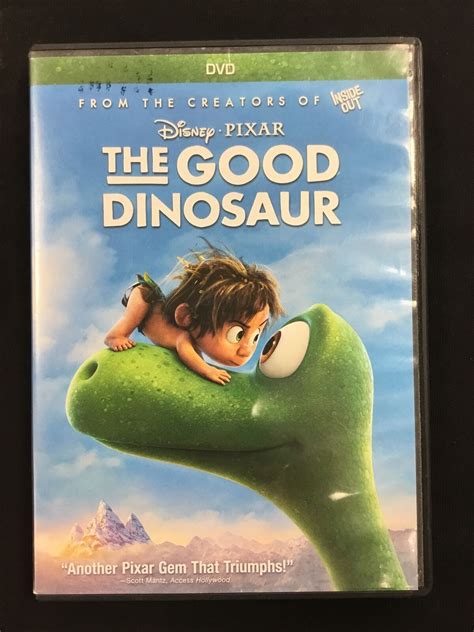 The Good Dinosaur Dvd 2016 Jeffrey Wright Disney Pixar Free