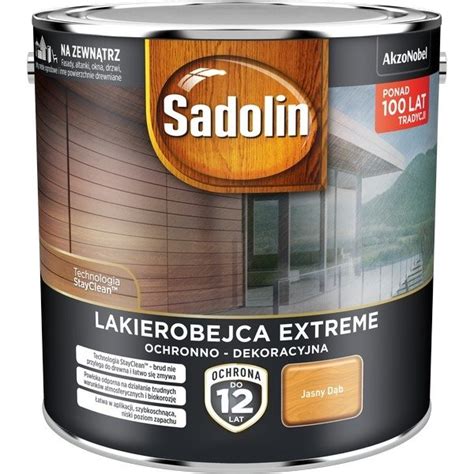 Sadolin Extreme Lakierobejca L D B Jasny Drewna Z Bejce