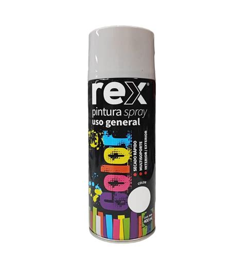 Esmalte Spray Rex Blanco Brillante 400 Ml Socodima Cl