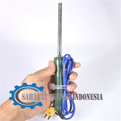 Jual Immertion Temperature Probe Lutron TP 03 Type K Thermocouple