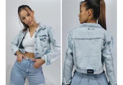 Campera Corta Jean Celeste Orvise Xs Al Xl Stock Limitado Cuotas Sin