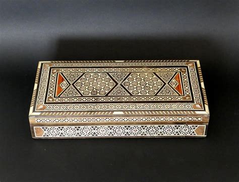Proantic Oriental Marquetry Box