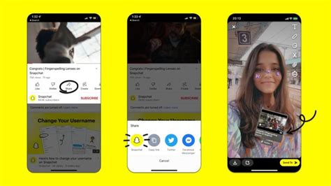 Snapchat vous permet enfin de partager des vidéos YouTube dans l