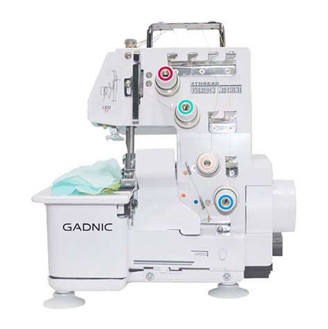 M Quina De Coser Overlock Gadnic Sw Semi Industrial Y Hilos Luz