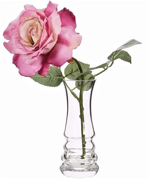 Single Stem Ribbed Vase 16cm Solavia Glassware Tware