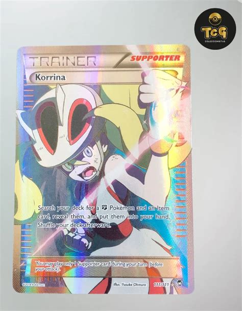 Korrina 111 111 Furious Fists TCG Coleccionistas